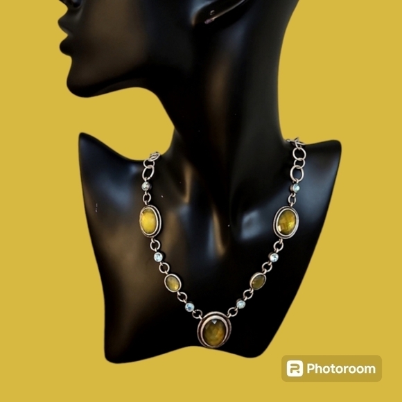 Lia Sophia Jewelry - LIA SOPHIA Olive Faceted Oval Chain Necklace